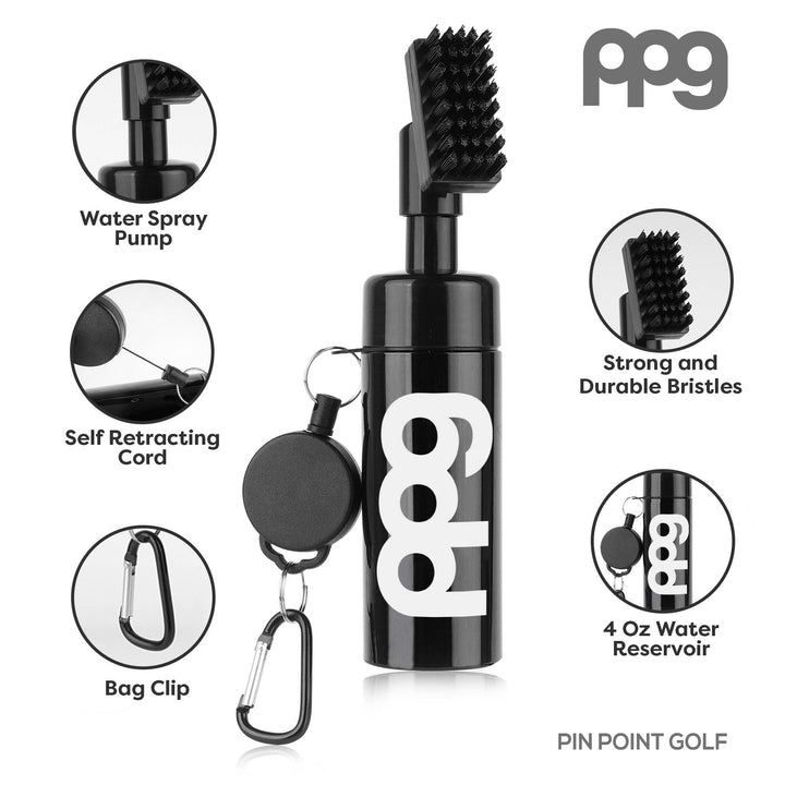 Spray Bottle Club Cleaning Brush