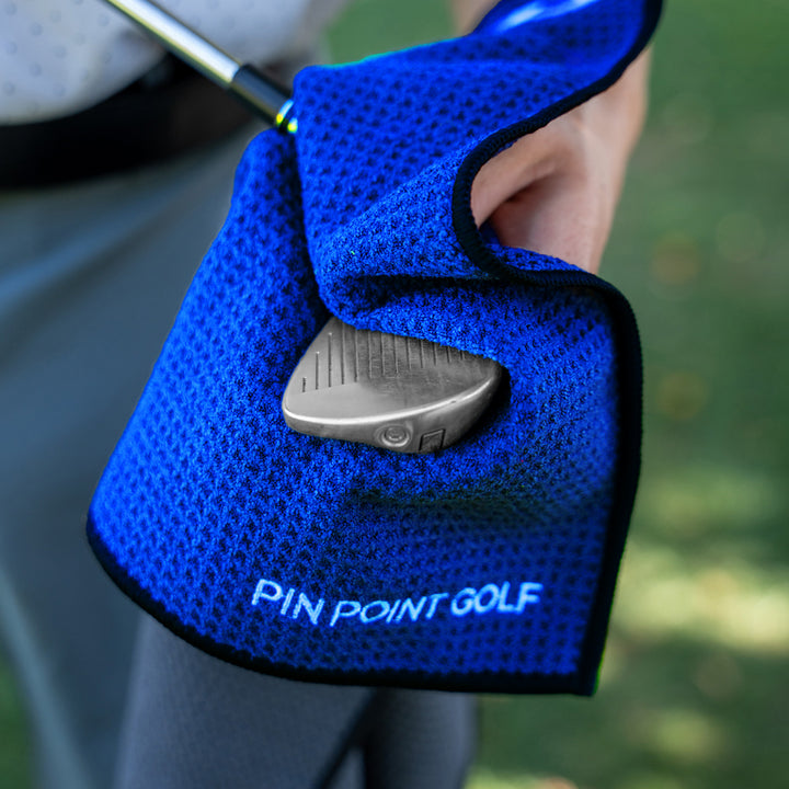 Magnetic Golf Towel Blue
