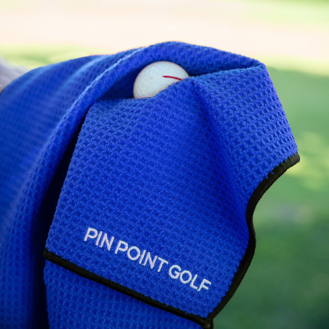 Magnetic Golf Towel Blue