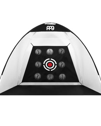 Full Swing Golf Driving Net with Nine Shot Shape Targets